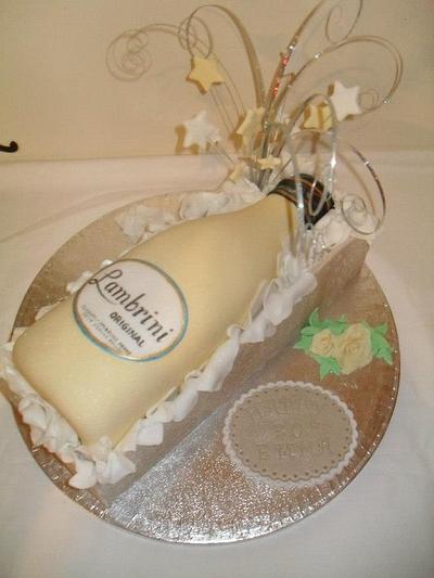 Lambrini girls just wanna have fun ! - Cake by Marie 2 U Cakes  on Facebook