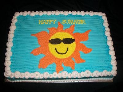 Happy Summer - Cake by caymancake