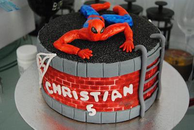 Spiderman cake - Cake by Lize van den Heever