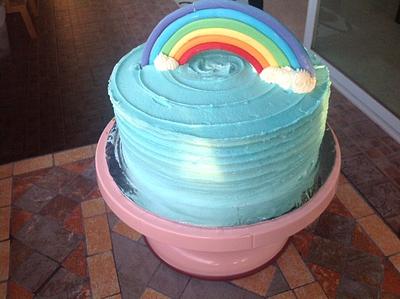Somewhere over the rainbow - Cake by Radhika