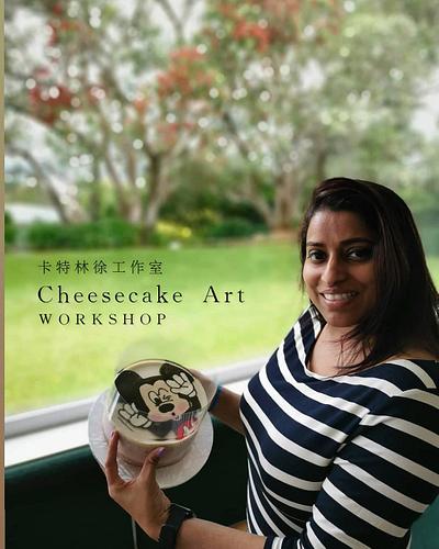 Cheesecake Art workshop - Cake by Catherine Chee Cake Design 