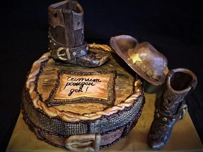 Cowboy cake - Cake by WorldOfIrena