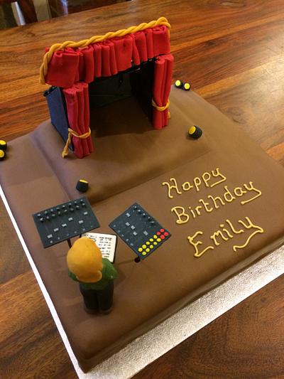 Theatre tech cake - Cake by Paul Kirkby