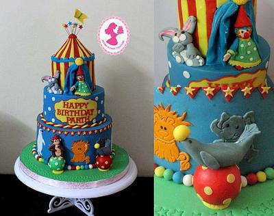 Circus Theme Cake  - Cake by Seema Tyagi