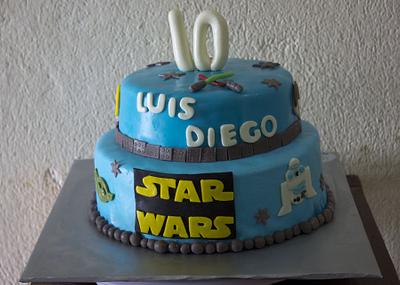 Star Wars with LEGO details - Cake by Su