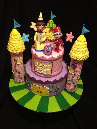 Princess Dora - Cake by Trickycakes