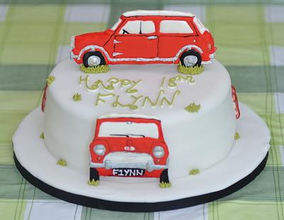 Mini Cooper Cake - Cake by The Sweet Suite