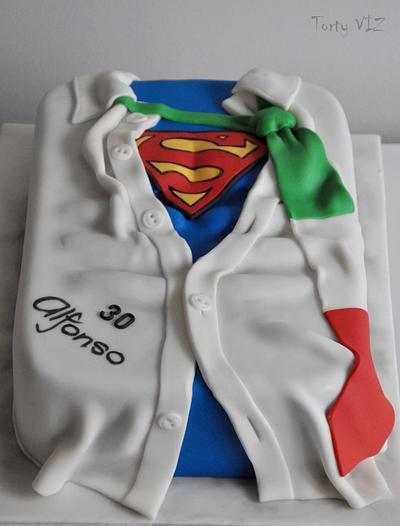 Italian Superman - Cake by CakesVIZ