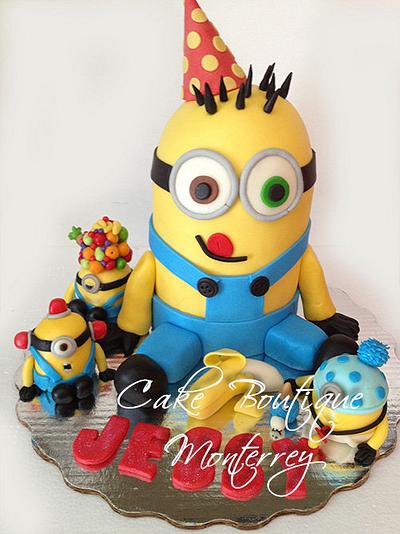 Minion Cake - Cake by Cake Boutique Monterrey