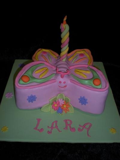 1st Birthday Butterfly - Cake by Sugarart Cakes