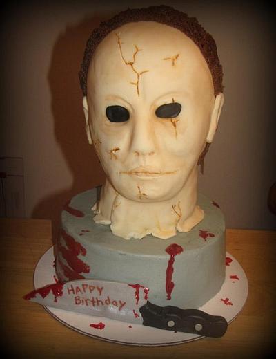 Michael Myers - Halloween  - Cake by Deborah