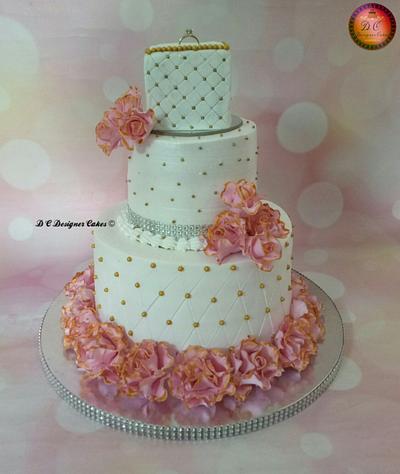 Engagement cake  - Cake by Divya chheda 