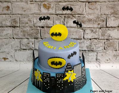 Gotham city - Cake by Dina - Paper and Sugar