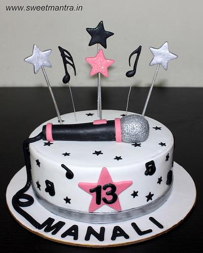 Singer cake - Cake by Sweet Mantra Customized cake studio Pune
