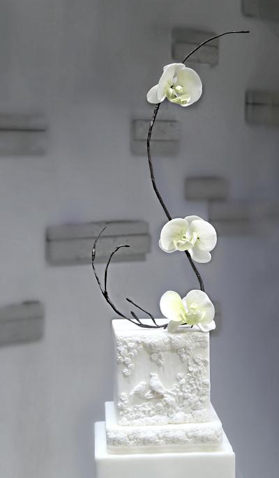 Moth Orchids in Motion - Cake by Jackie Florendo