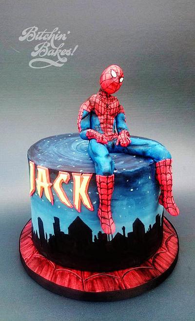 Spiderman, spiderman! - Cake by fitzy13