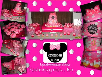 MINNIE MOUSE HOT PINK  - Cake by Pastelesymás Isa