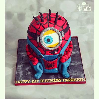 Spider minion! - Cake by melissa