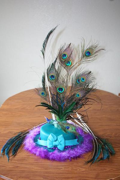 peacock cake - Cake by Lisa May