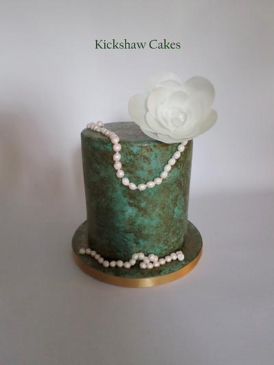 Anniversary Cake  - Cake by Kickshaw Cakes