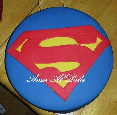 Superman Cake - Cake by Amor Al Dolce