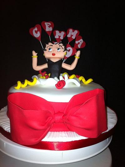 Betty Boop cake - Cake by sliceofheaven
