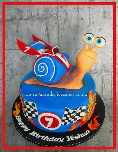 Turbo - Cake by Mel_SugarandSpiceCakes