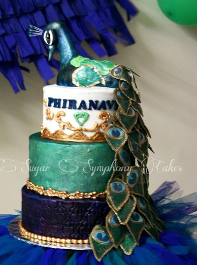 peacock cake - Cake by sivathmika