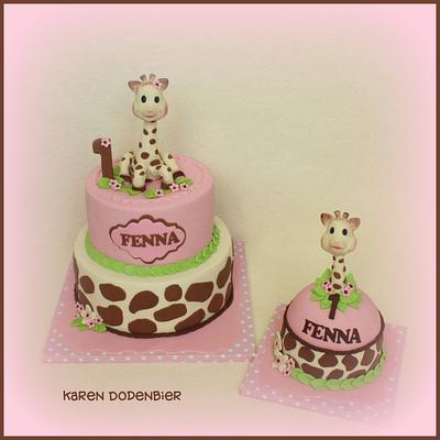 Sophie the Giraffe - Cake by Karen Dodenbier