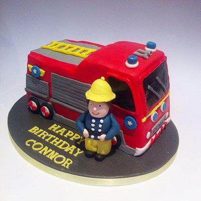 Fireman Sam Cake - Cake by Claire Lawrence