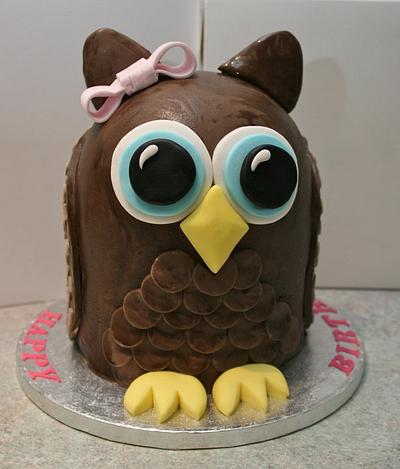 Owl Cake - Cake by Sweet_Tooth