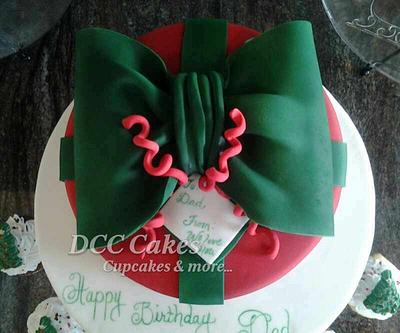 Christmas Eve Birthday - Cake by DCC Cakes, Cupcakes & More...