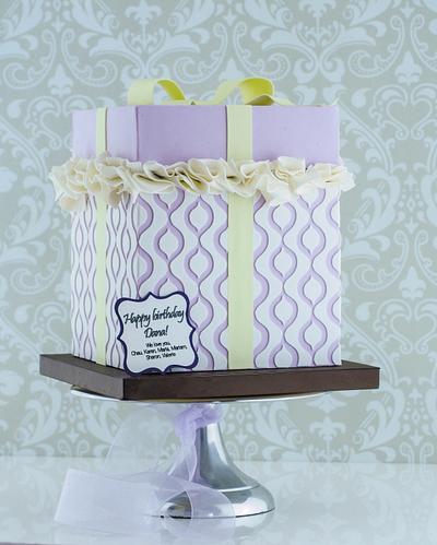 Gift Box cake - Cake by Maria