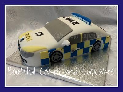 police car - Cake by bootifulcakes