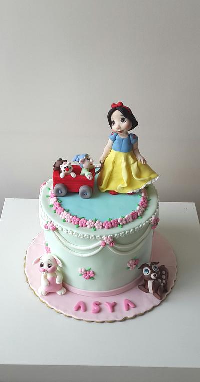 snow white cake - Cake by tatlibirseyler 