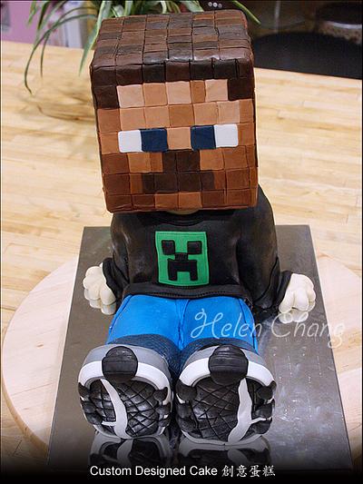 Minecraft Cake - Cake by Helen Chang