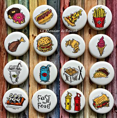 Fast Food Icons - Cake by Le Monnier du Biscuit