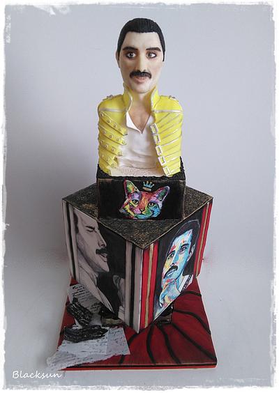 Freddie Mercury - Cake by Zuzana Kmecova