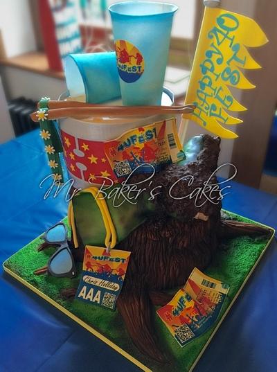 Festival Cake - Cake by Mr Baker's Cakes