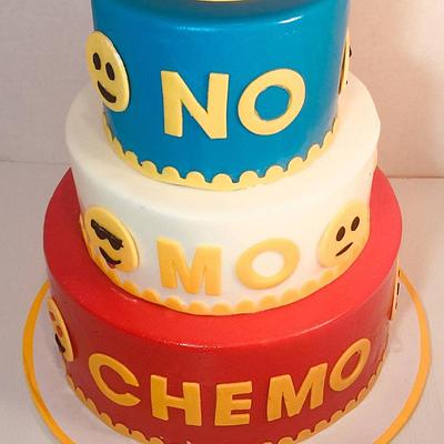 No Mo Chemo Cake - Cake by givethemcake