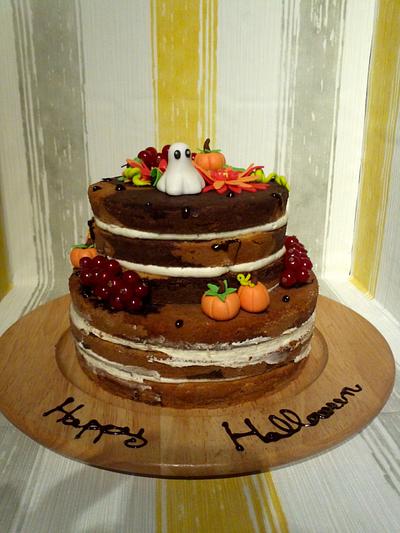 Halloween nude cake - Cake by Milena