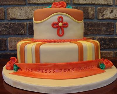 Baptism Cake - Cake by BellaCakes & Confections