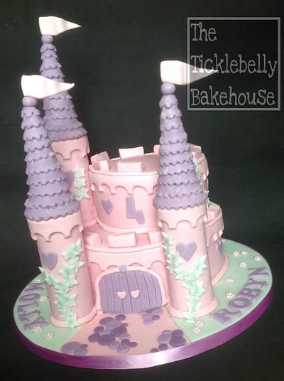Princess castle cake - Cake by Suzanne Owen