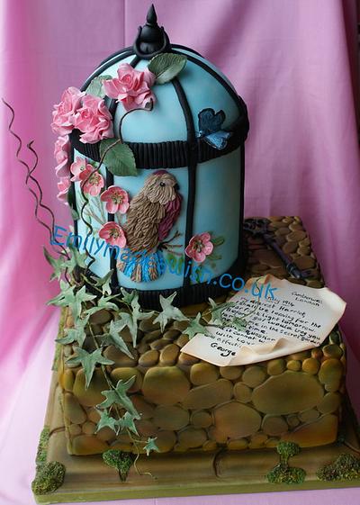 Vintage Birdcage Cake - Cake by Emilyrose