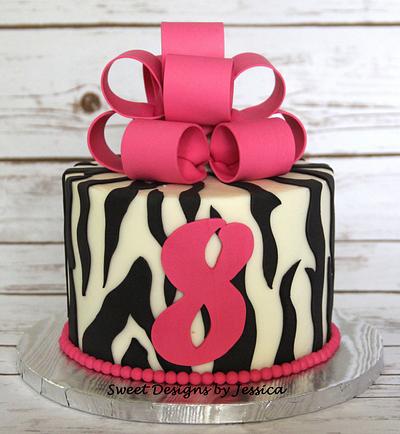 Ambryn's 8th - Cake by SweetdesignsbyJesica