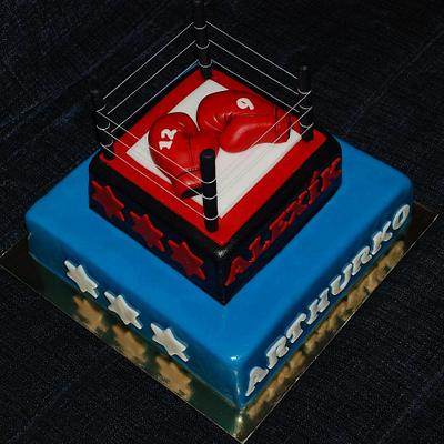 "boxing cake" - Cake by katarina139