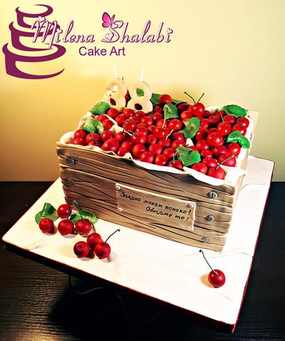 Cherry - Cake by Milena Shalabi