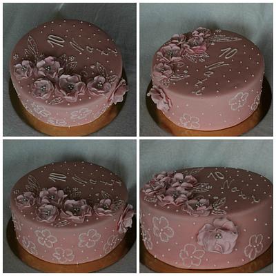 Pink cake - Cake by Anka
