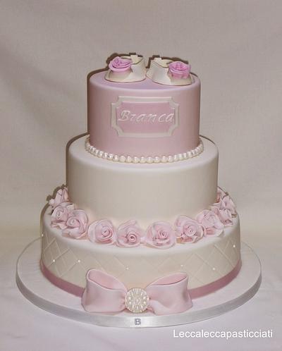 Christening cake  - Cake by leccalecca
