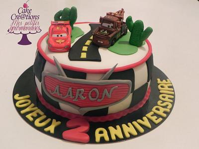 cake cars and martin - Cake by cendrine